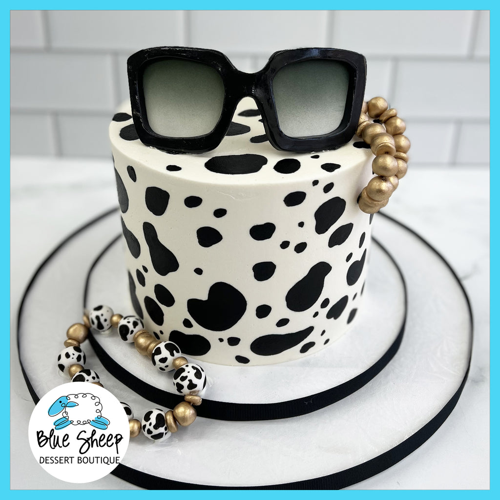 Leopard Bra Bridal Shower Cake