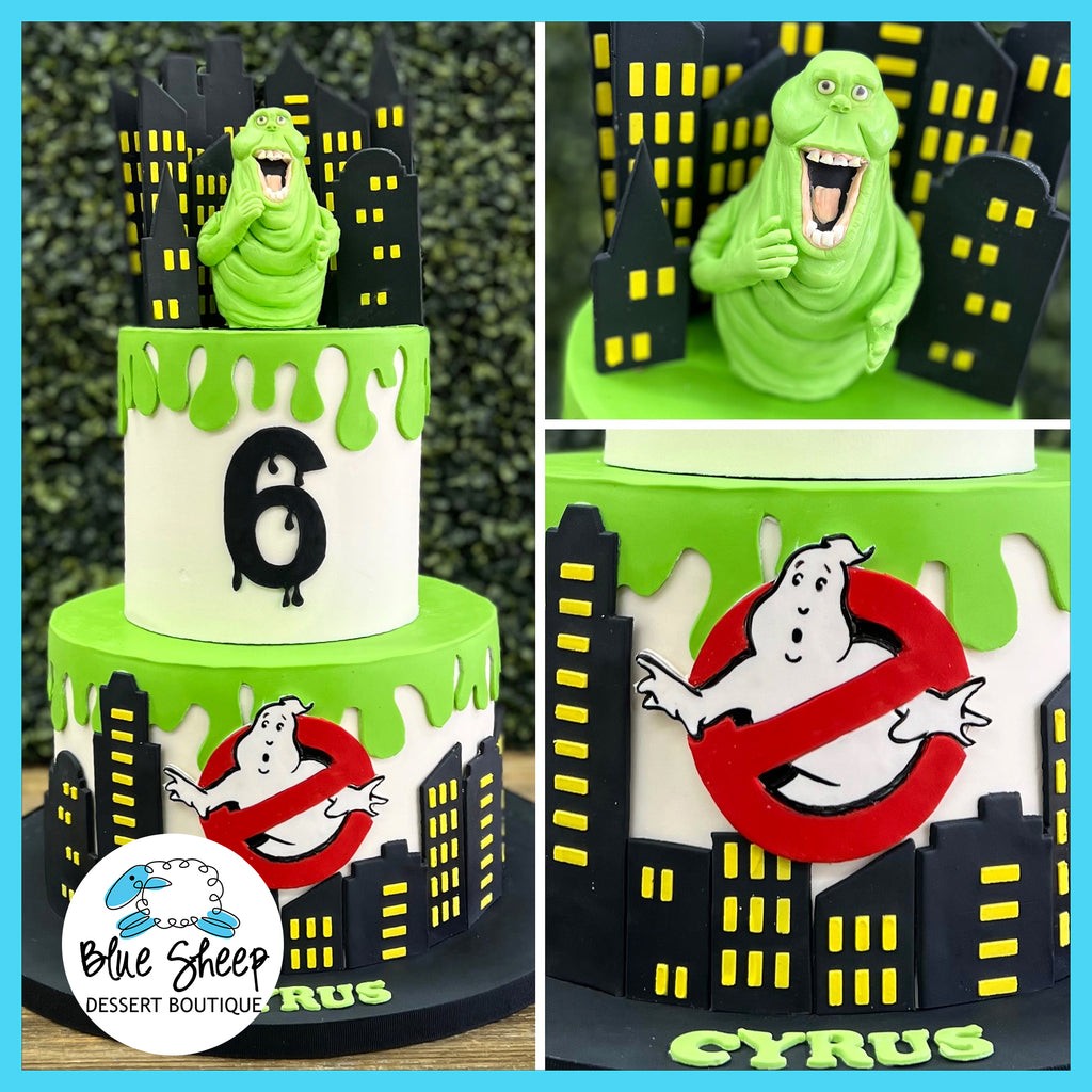 cyrus ghost busters cake