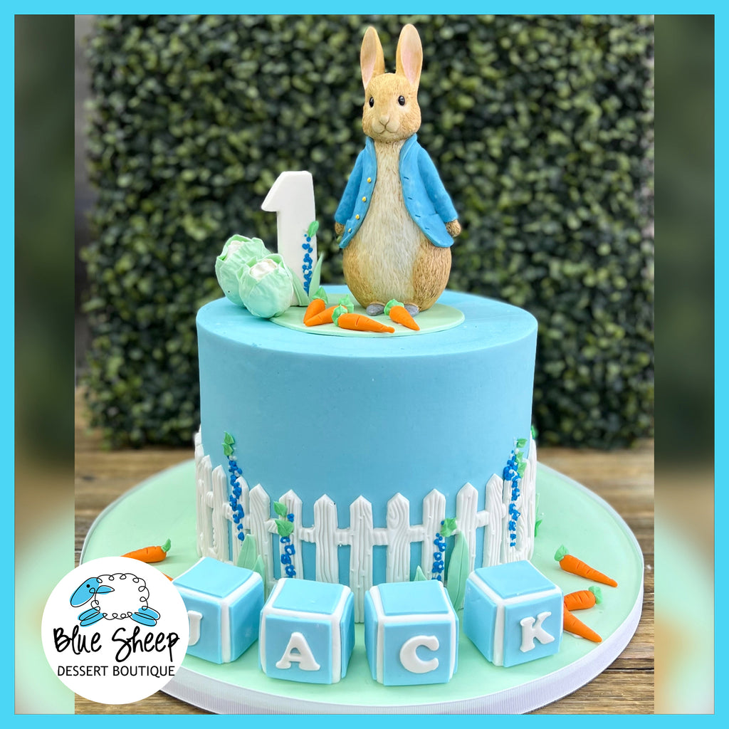 Jack's Peter Rabbit Cake – Blue Sheep Bake Shop