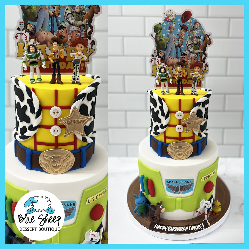 toy story custom fondant birthday cake