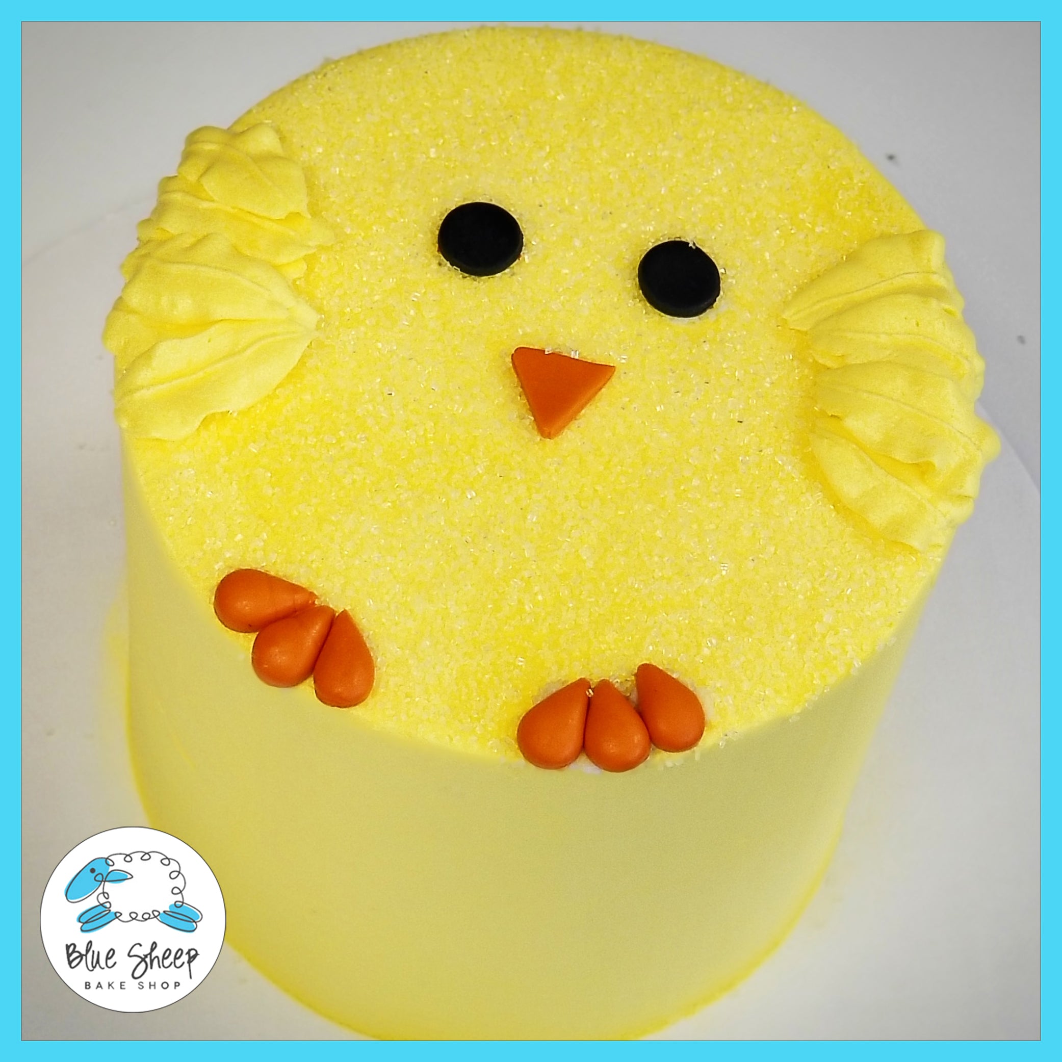 Easter Chick Cake – Blue Sheep Bake Shop