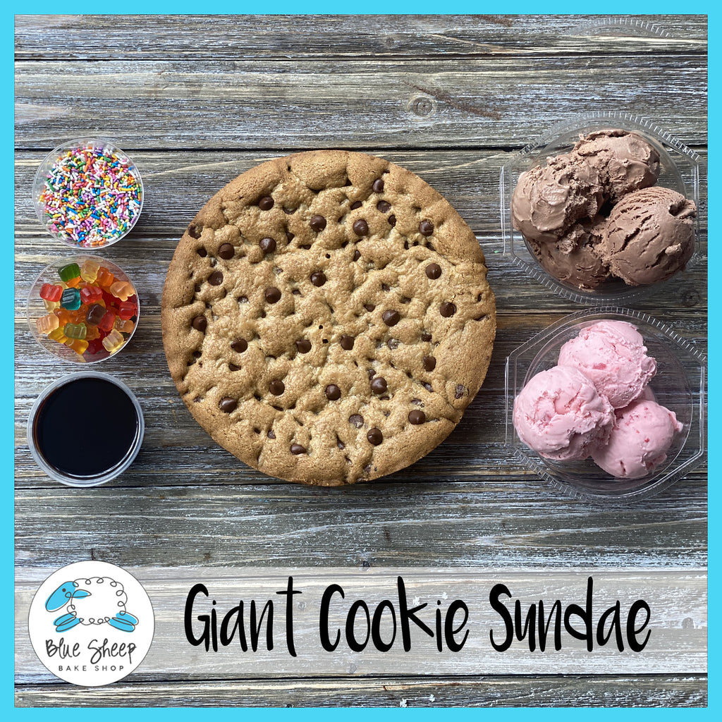 giant chocolate chip cookie party