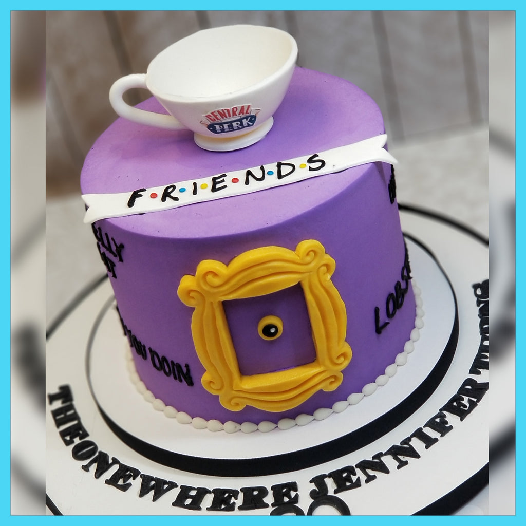 friends birthday cake