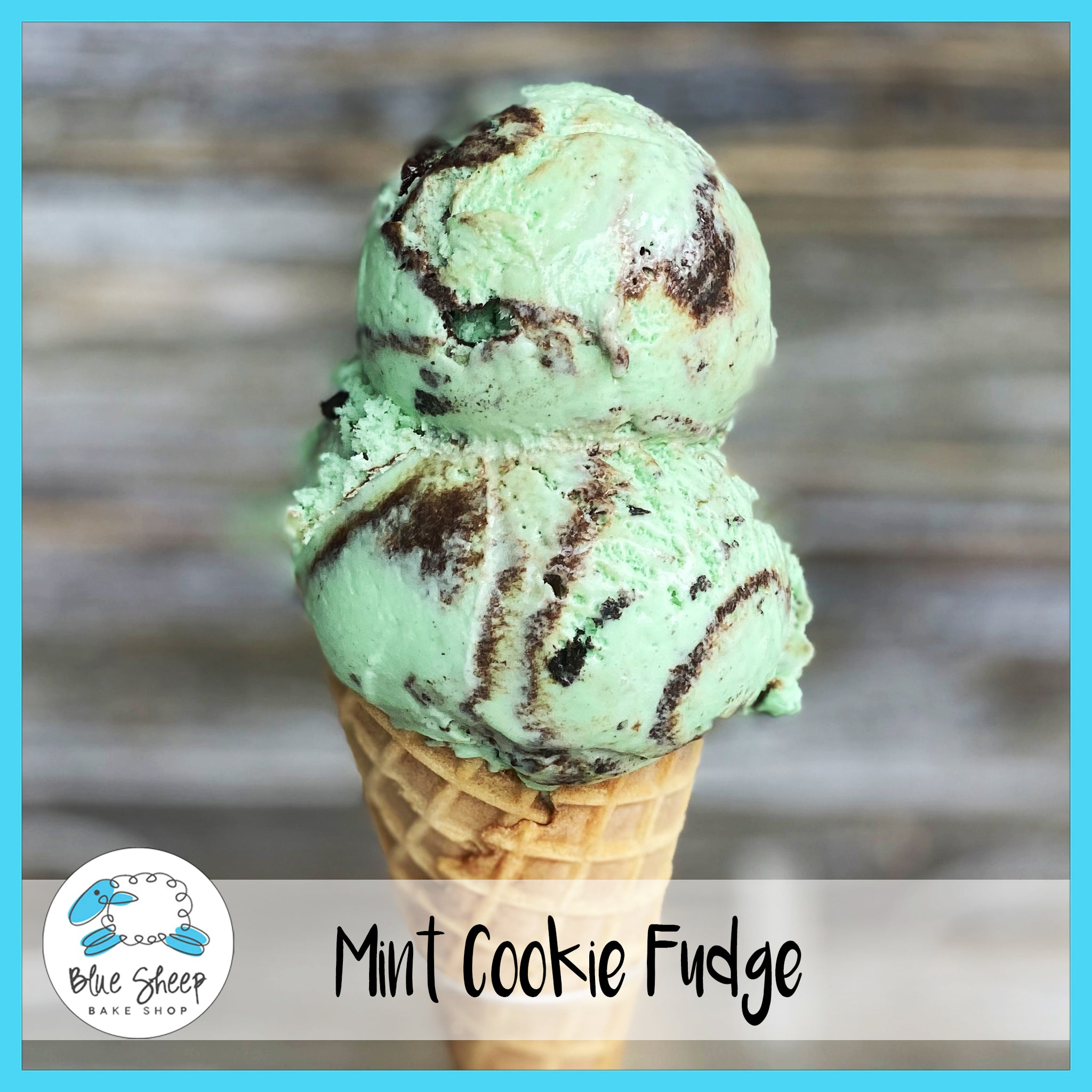 Mint Cookie Fudge Ice Cream