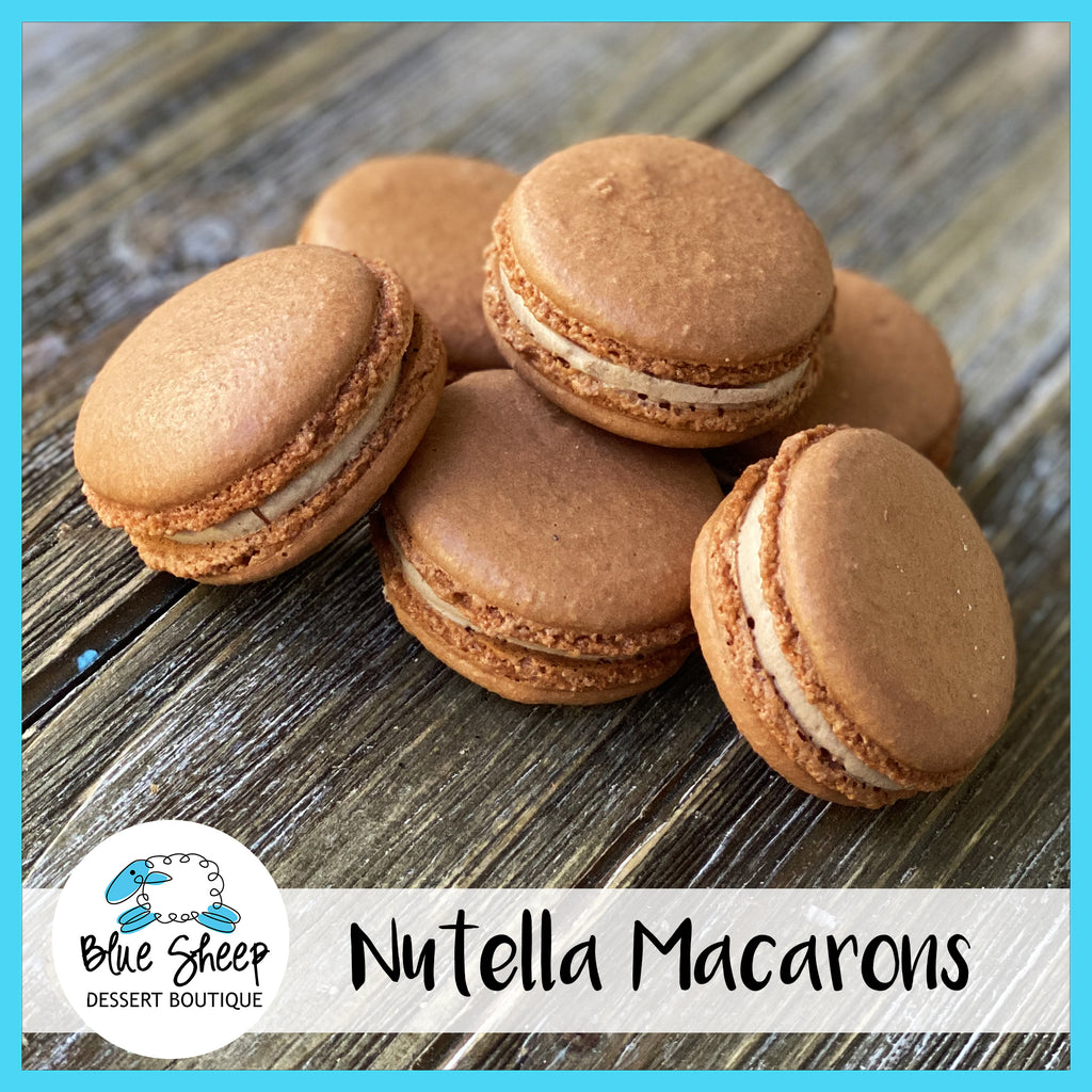 nutella french macrons