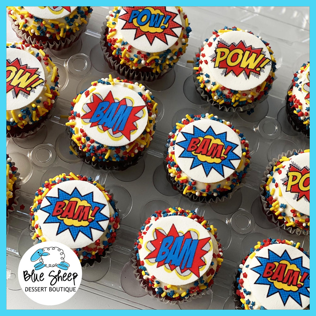 super hero cupcakes nj superhero cupcakes