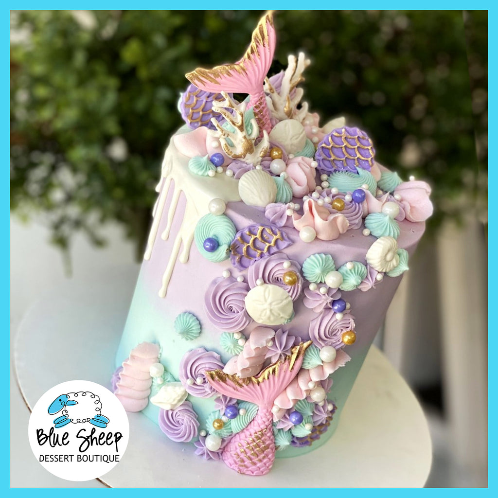 under the sea to go cake