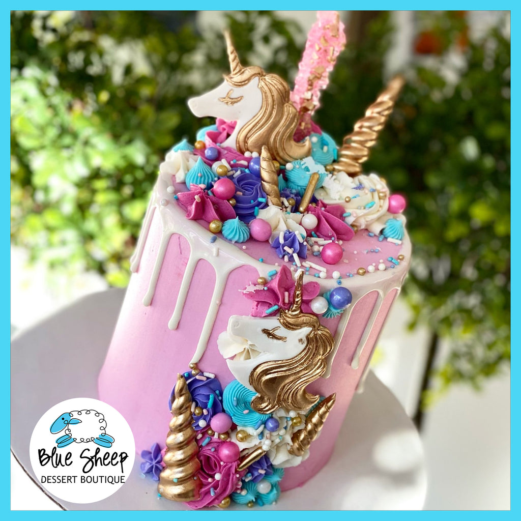unicorn party birthday cake