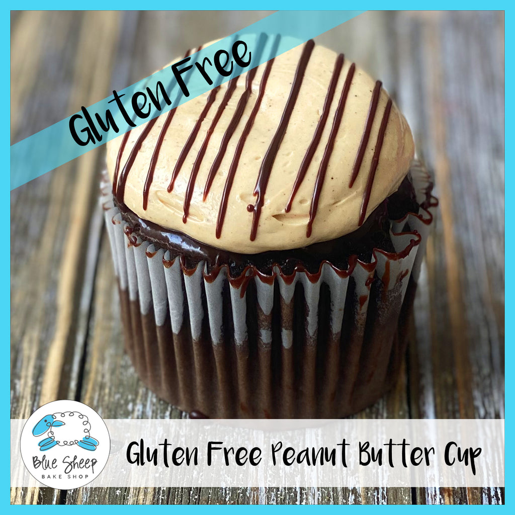 gluten free peanut butter cupcake