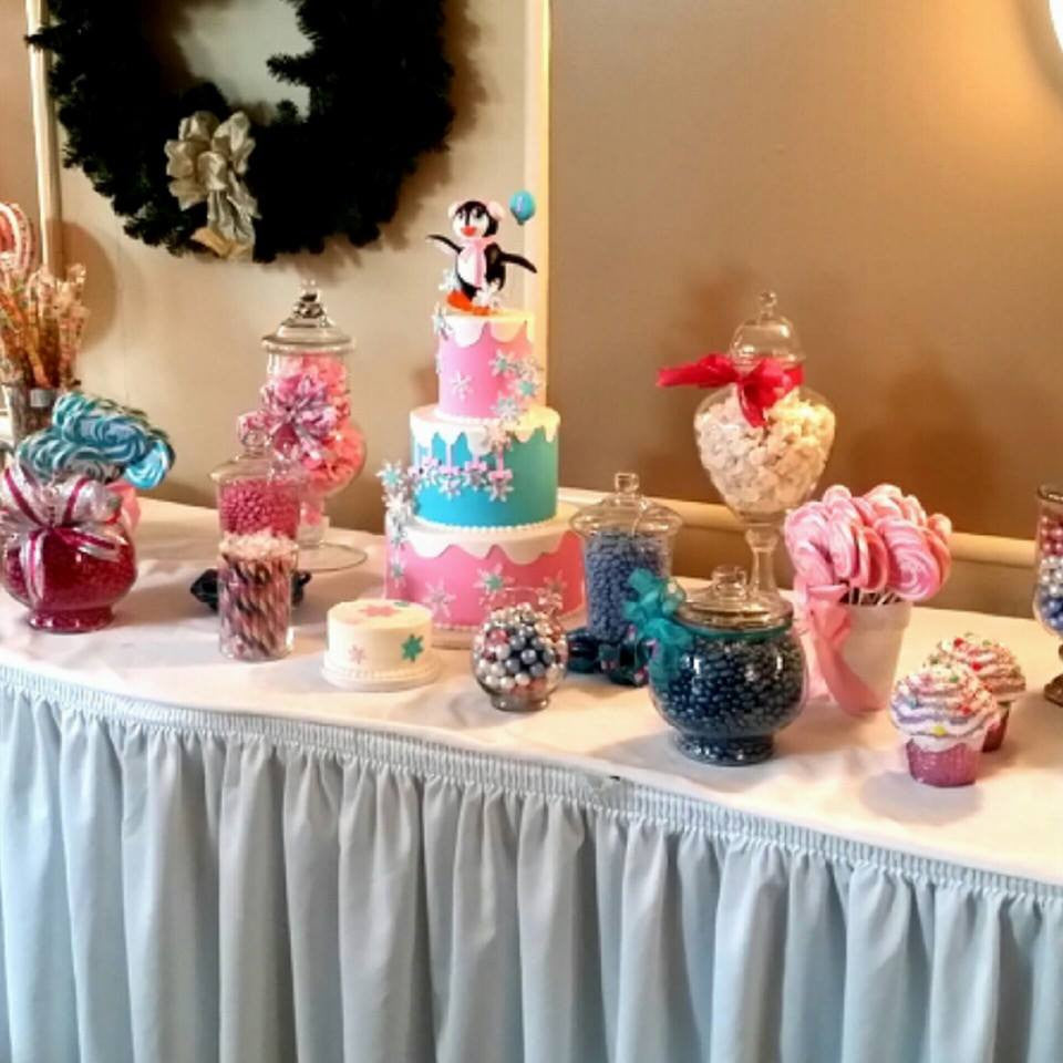 winter wonderland dessert table nj